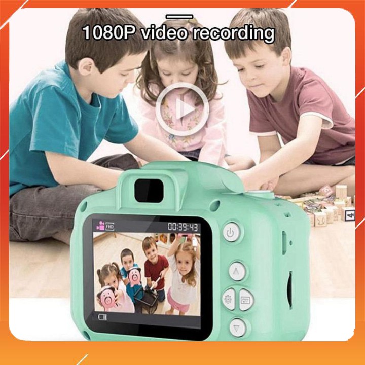 HOT - Máy ảnh kỹ thuật số mini 2.0 inch 1080P có 3 màu cho bé