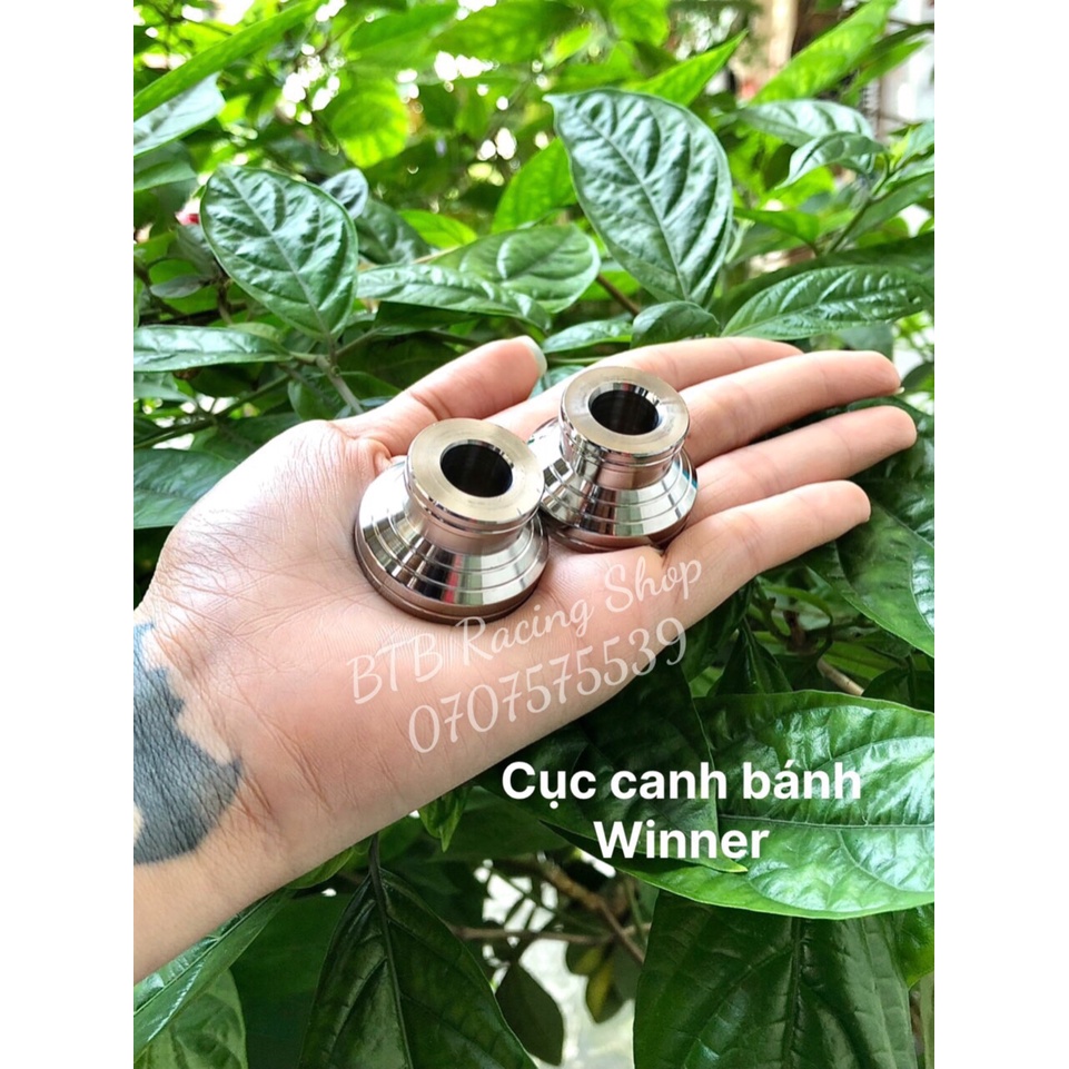 Cục canh - bộ canh bánh (Salaya inox 304) cho xe Vario/Click , Wave/Dream/Fuled , Winner V/X, Ex150