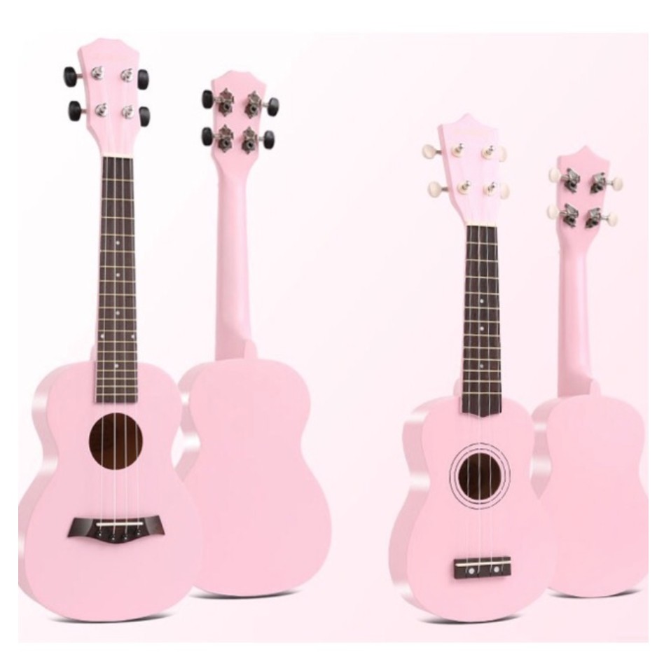 Đàn Ukulele Soprano Tặng Kèm Bao Da, Máy Lên Dây Tuner và Capo - Hàng Sẵn Giao Ngay