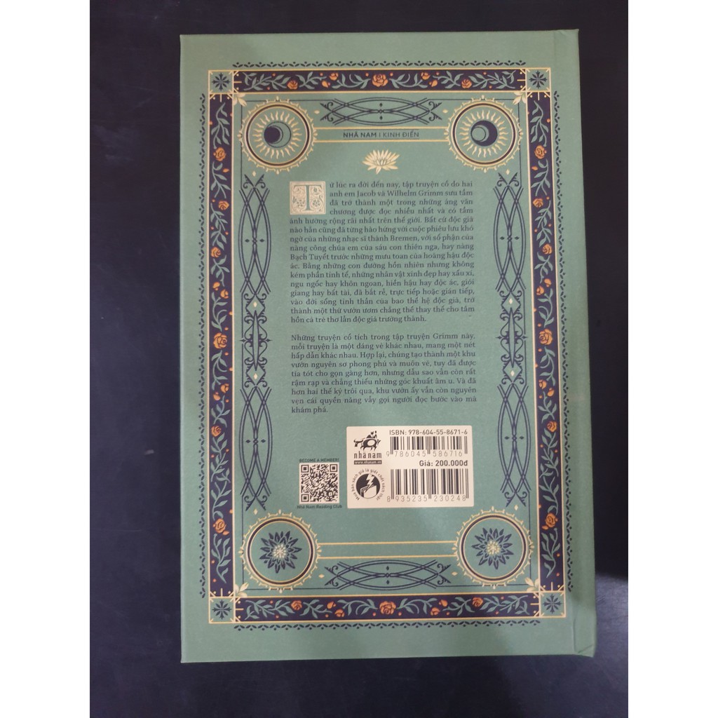 Sách - Bộ Truyện cổ Grimm (02 cuốn) (Bìa cứng)