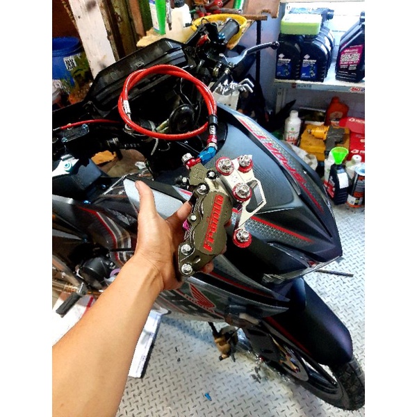 Heo adelin 4pis mod fandol + pass gắn đĩa 260 - 267 gắn như zin cho dòng xe