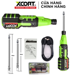 Máy vặn vít Bộ tua vít điện 3.6V XCORT Model XDC05-3.6V