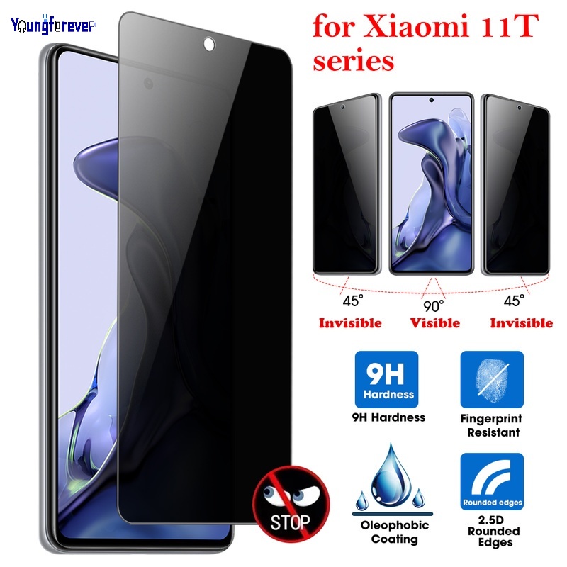 Kính Cường Lực Chống Nhìn Trộm Chất Lượng Cao Cho Xiaomi 11T/11T Pro/11 Lite