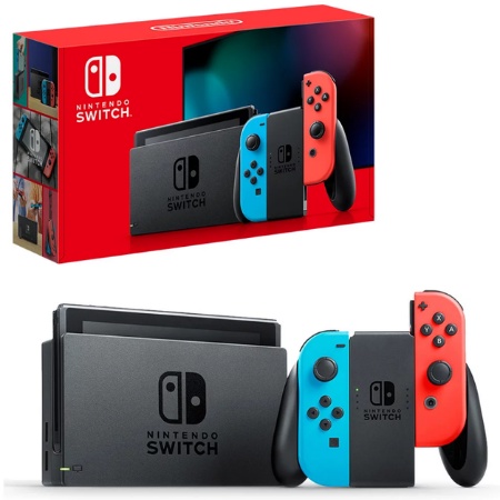 Máy Nintendo Switch Neon Blue/Red V2 New Model
