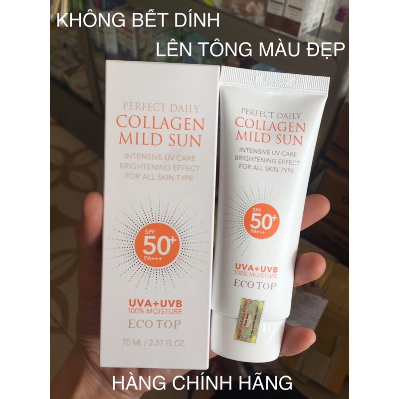 ✅  KEM CHỐNG NẮNG COLLAGEN MILD SUN Hàn Quốc