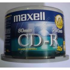Đĩa CD Maxell (Hộp 50 đĩa)