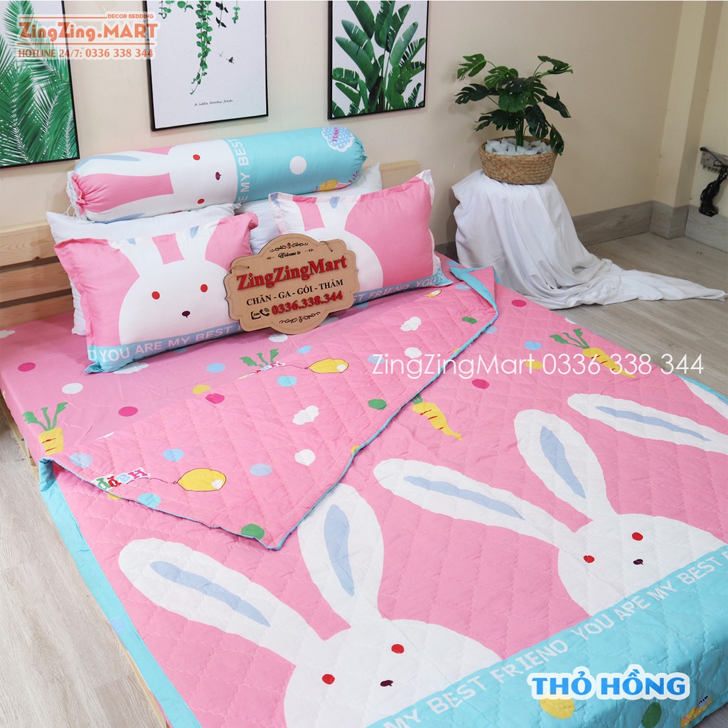 Chăn Hè Cho Bé Nữ Trần Bông Chất Đẹp Không Bị Nhăn (Ghé thăm shop chọn đồ nhé )