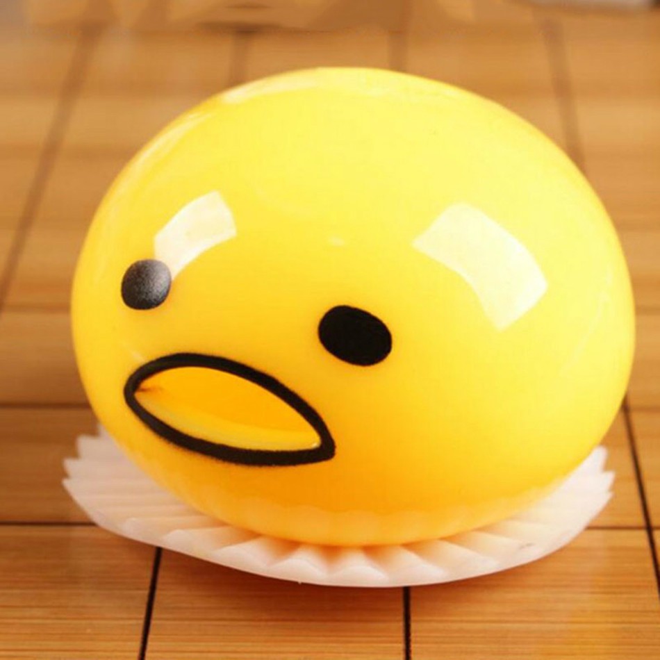 Trứng Biến Thái Gudetama - Mua 2 tặng 1 bóng lưới slime-(MSZ8)