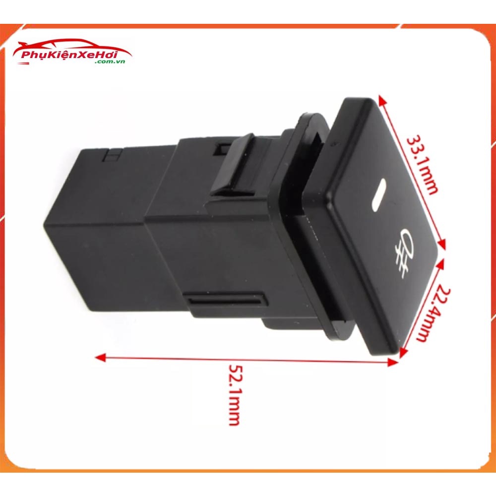 Công tắc đèn sương mù, công tắc độ đèn ô tô chuyên dụng, công tắc đèn ô tô có cáp, rơ le, chân H1