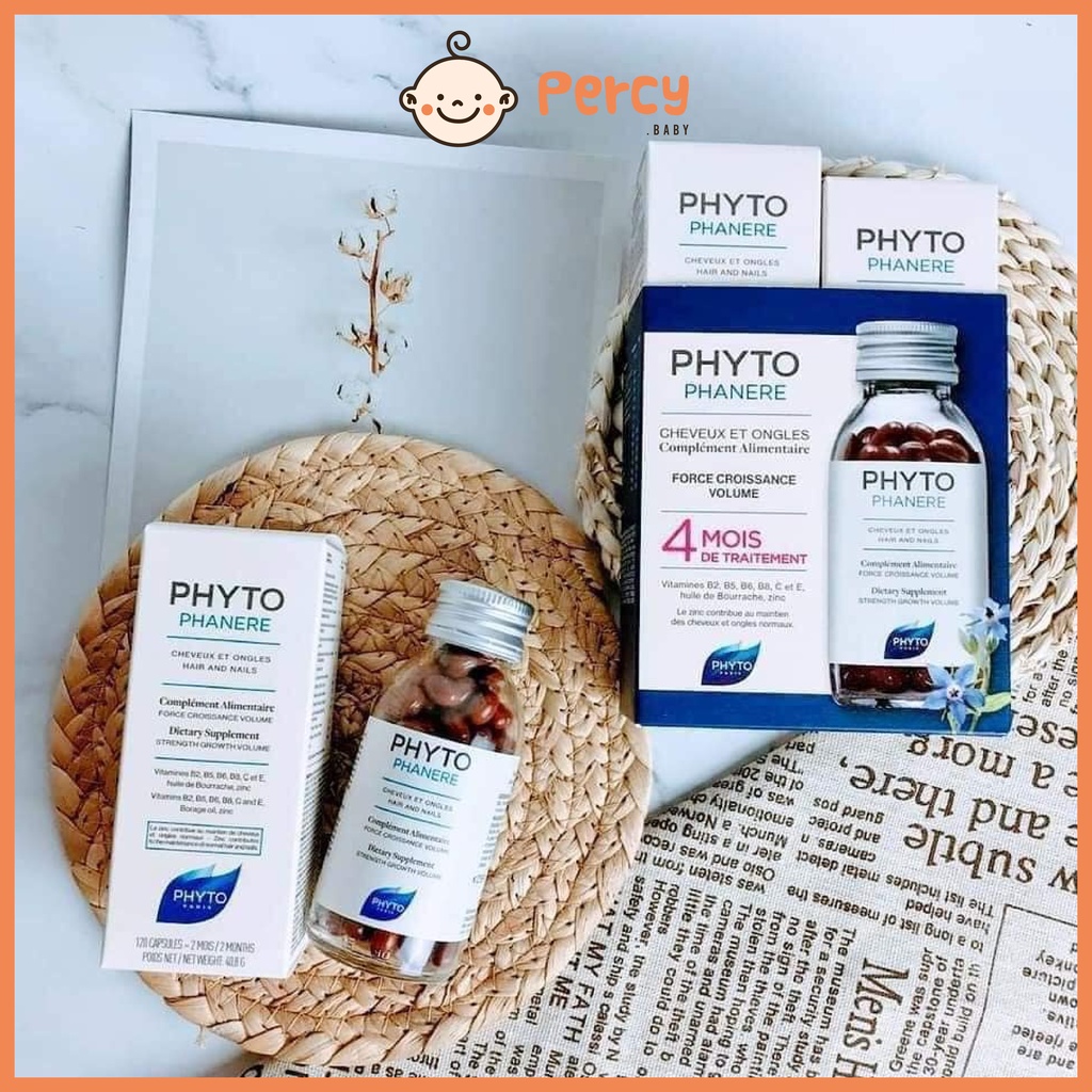 Viên Uống Kích Thích Mọc Tóc Và Móng Phyto 120 viên