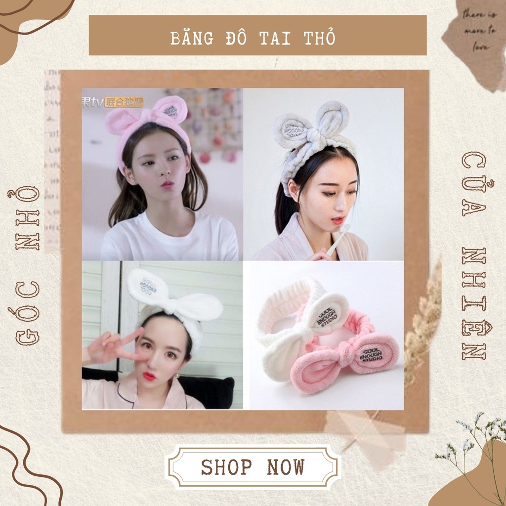 [ẢNH THẬT] Băng Đô Nơ Nhung Cool Studio