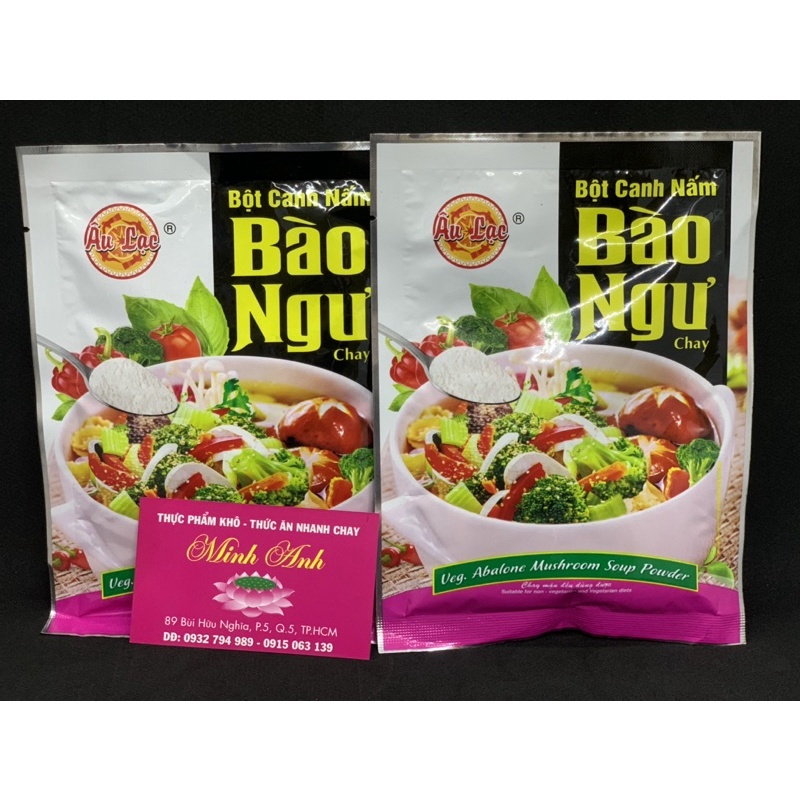 Bột Canh Nấm Bào Ngư Âu Lạc 90g