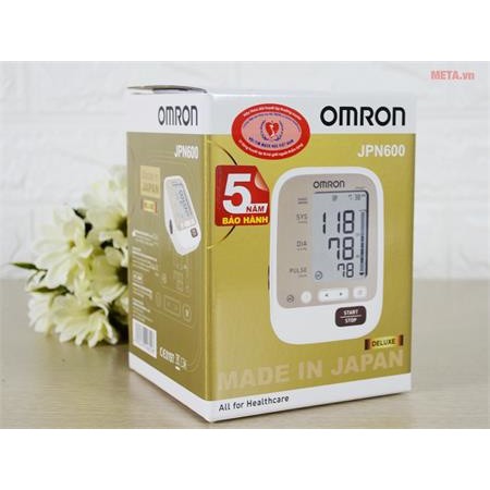 MÁY ĐO HUYẾT ÁP SẢN XUẤT TẠI NHẬT BẢN OMRON JPN600