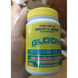 Phân bón BLOOM (NPK 10-55-10 + TE) hũ 100gr