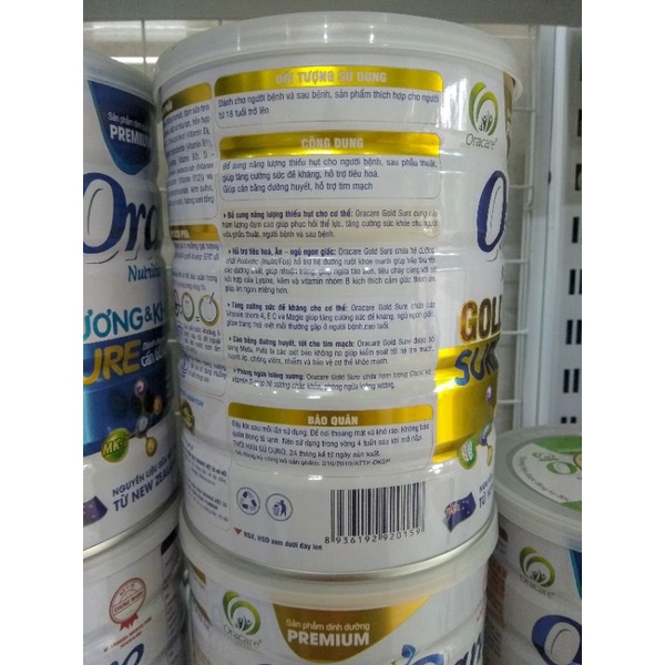 Sữa bột OraCare Gold Sure - 900g