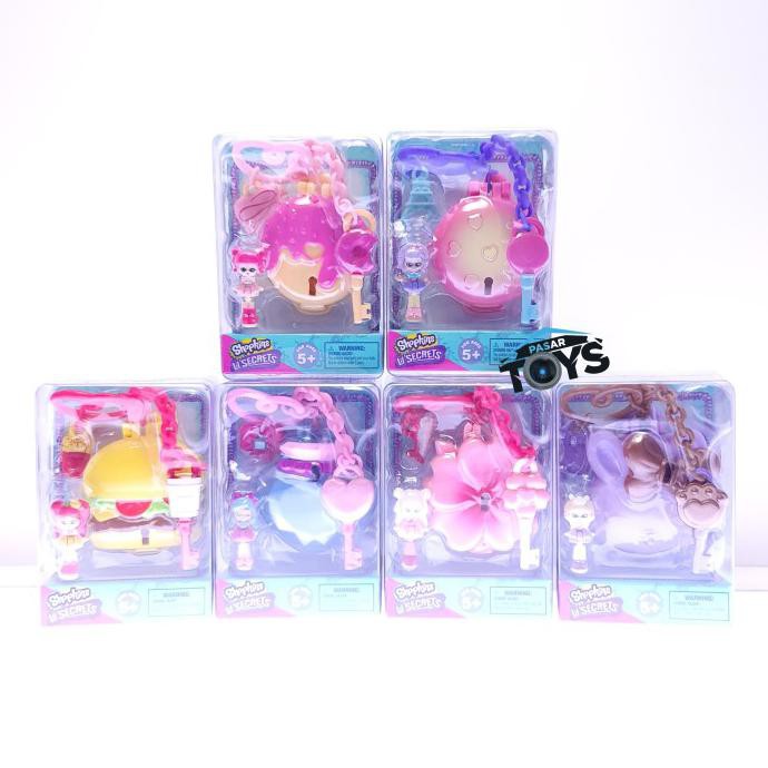 Shopkins Thẻ Treo Túi Xách Series 3 - Phô Mai