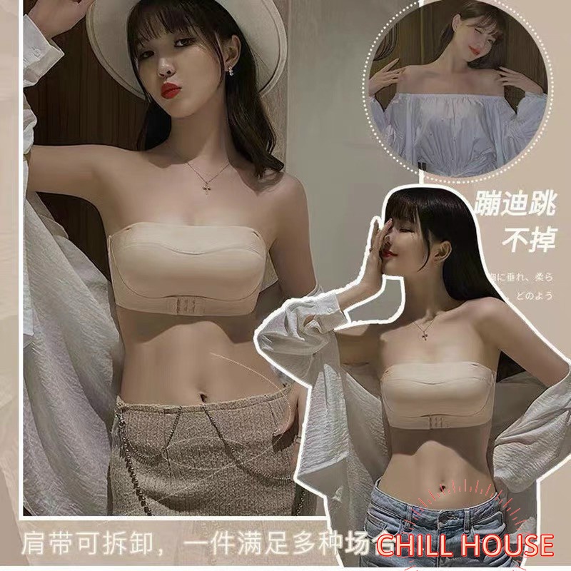 Áo lót đệm bàn tay nâng ngực cài trước cá tính mã mới A 557- CHILL HOUSE