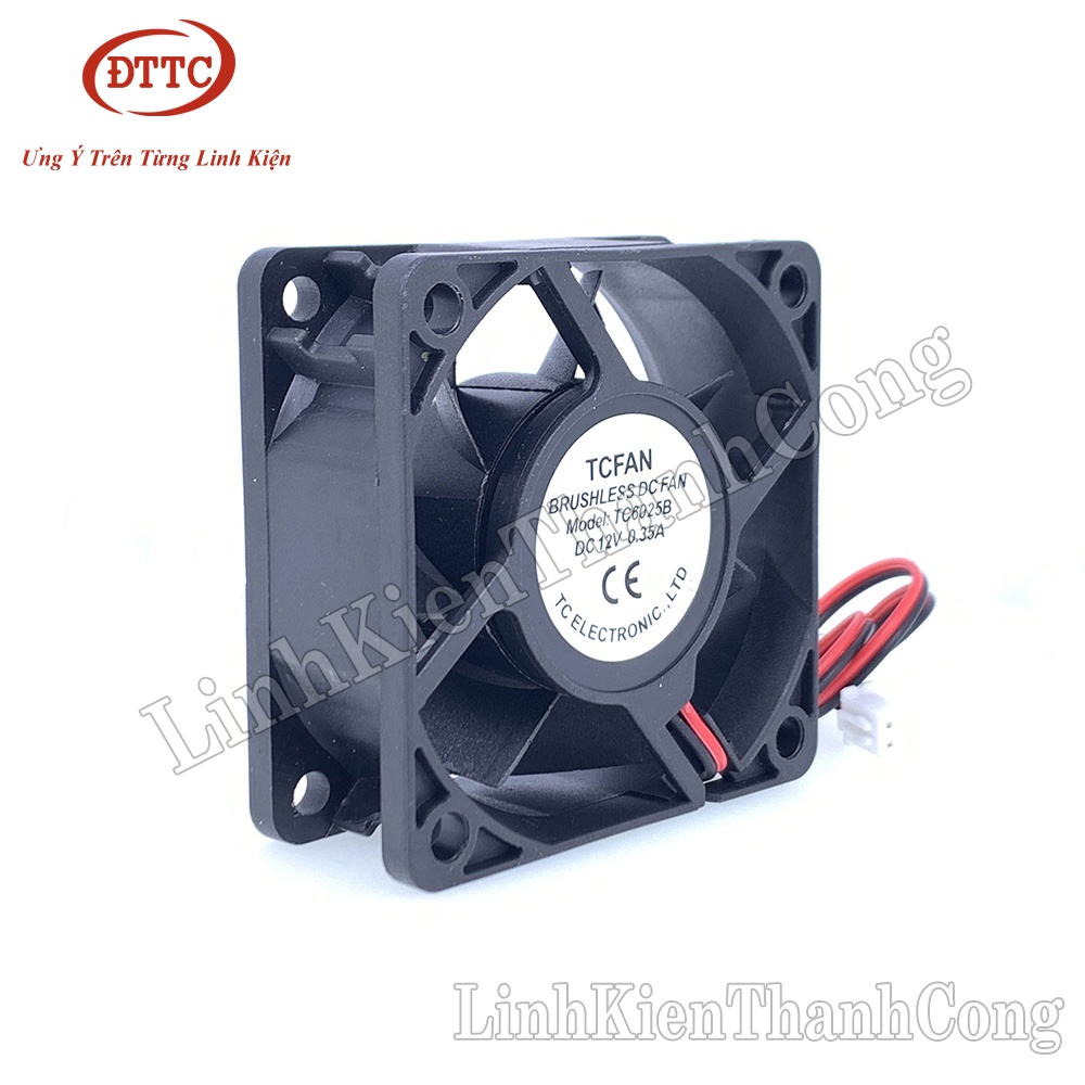 Quạt Tản Nhiệt 12V 4cm 5cm 6cm 7cm 8cm 9cm 12cm