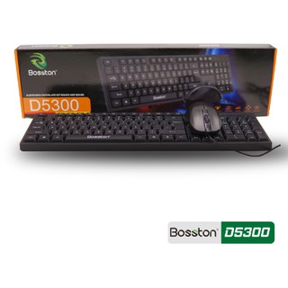 Combo phím chuột usb bosston d5300