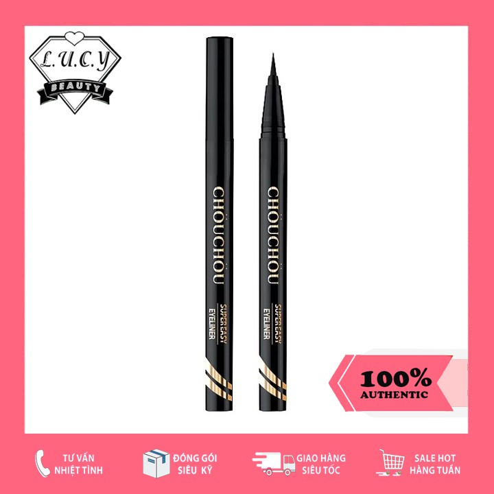 Hàng Hàn- Bút Kẻ Mắt Nước Chouchou Super Easy Eyeliner