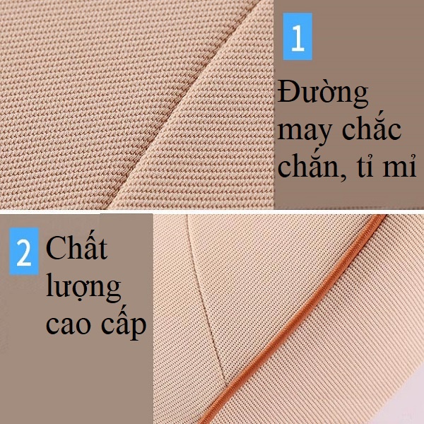 Bộ Gối Tựa Đầu Và Gối Tựa Lưng Cao Su Non Cao Cấp Siêu Đàn Hồi - Chất Lượng Cao