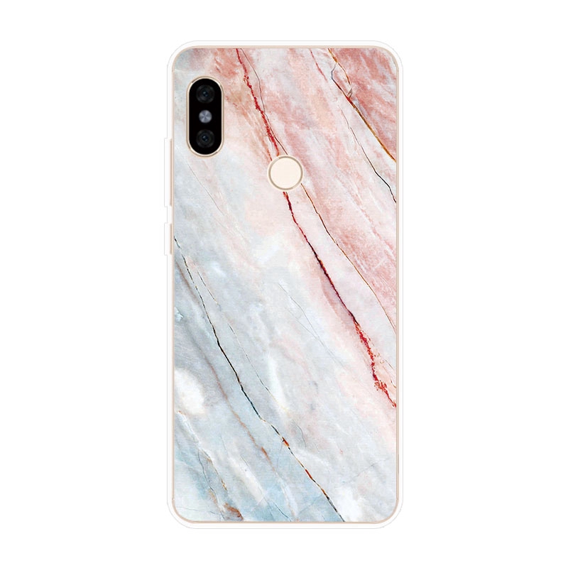 Ốp Lưng Xiaomi Redmi Note 4 4X 5A Prime 5 6 Pro TPU mềm Case đá granit