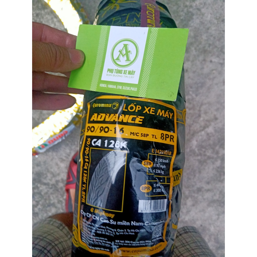 LỐP KHÔNG SĂM 90/90-16 KHÔNG SĂM EUROMINA
