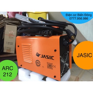 Máy Hàn🔥FREESHIP🔥 Tặng Bó 20 que hàn MÁY HÀN ĐIỆN TỬ CHUYÊN HÀN SẮT TÔN ARC-212A JASIC Cam đỏ