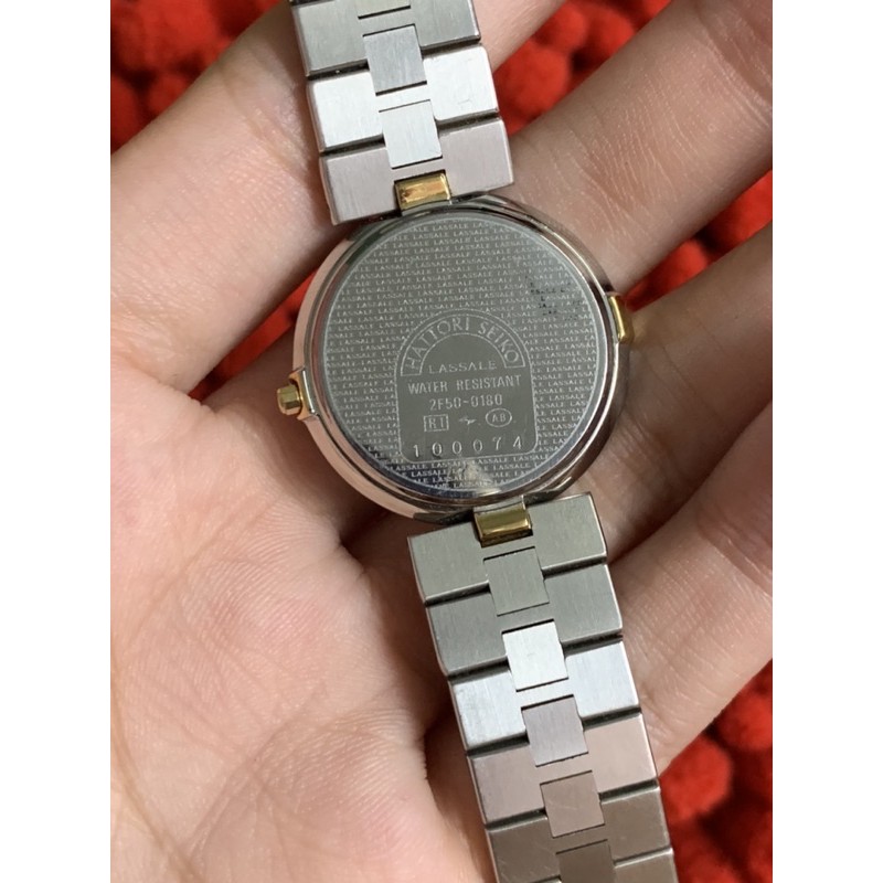 Đồng hồ nữ Seiko Lassale máy mỏng hàng si nguyên bản