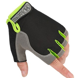 Cặp găng tay hở ngón bằng nylon cao cấp