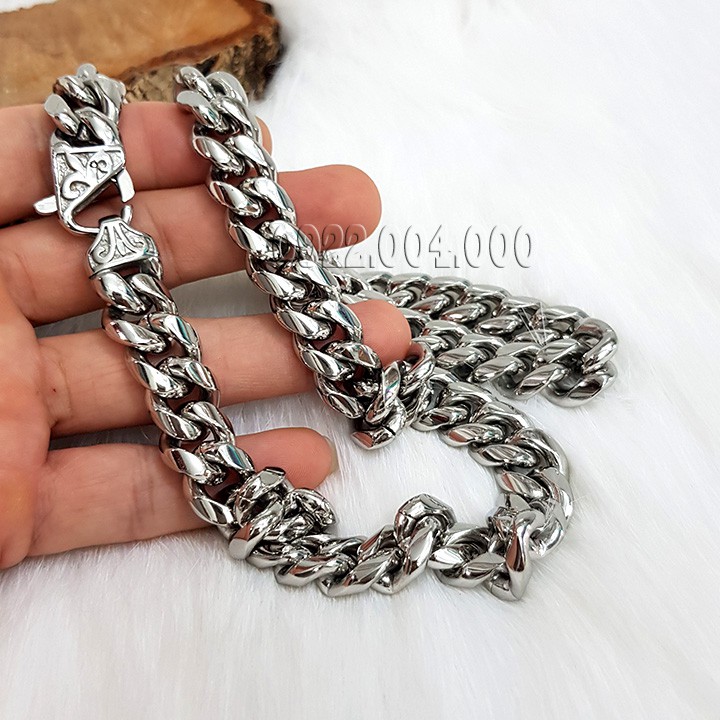 Dây chuyền nam cỡ lớn bảng 14mm.