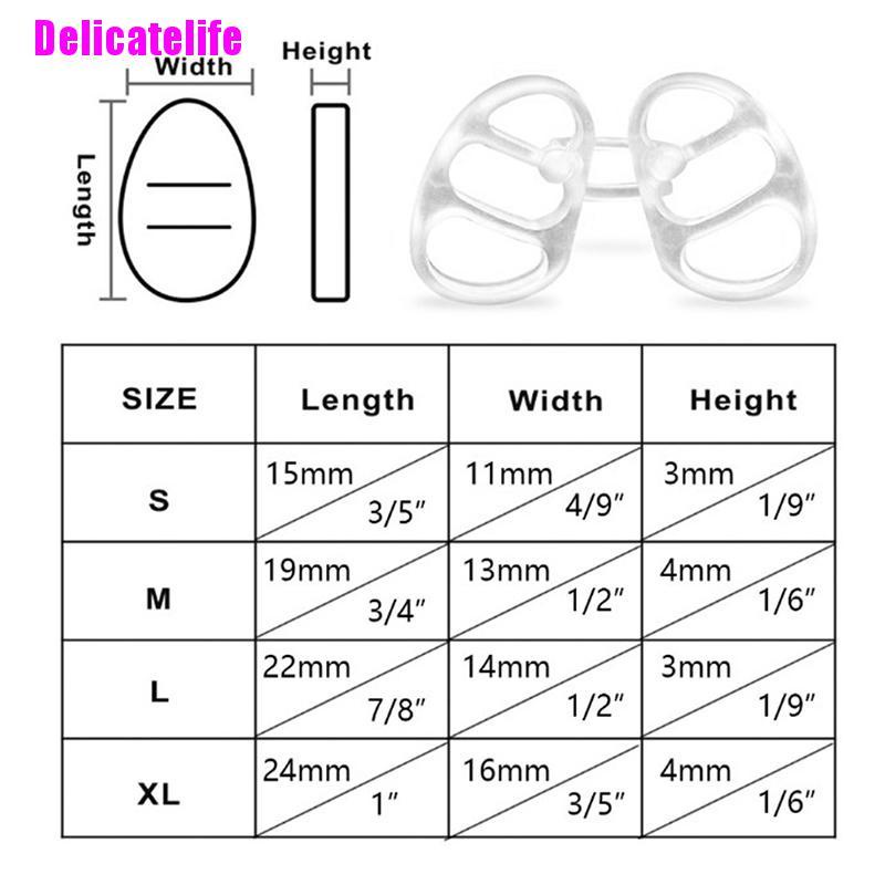 Hộp 4 kẹp mũi chống ngáy khi ngủ tiện dụng