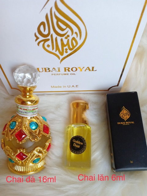  (CHÍNH HÃNG) 16ml Tinh dầu nước hoa hãng Dubai ROYAL nhập có giấy tờ mua hàng.