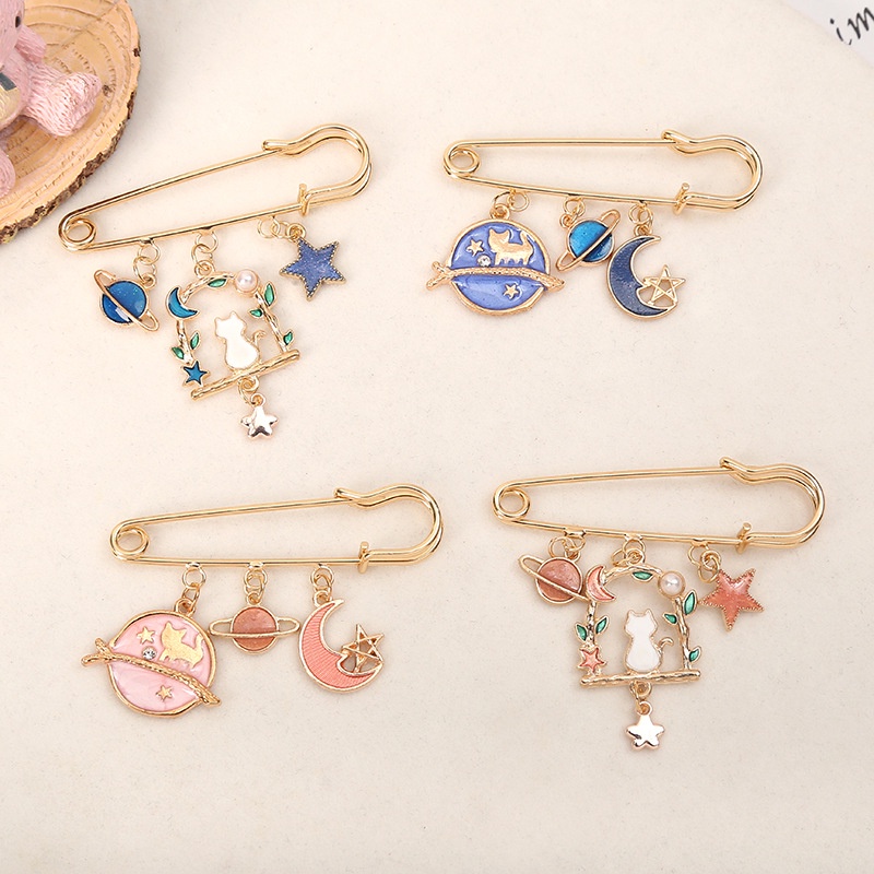 Dễ Thương Ghim Cài Áo Hình Mèo Đáng Yêu