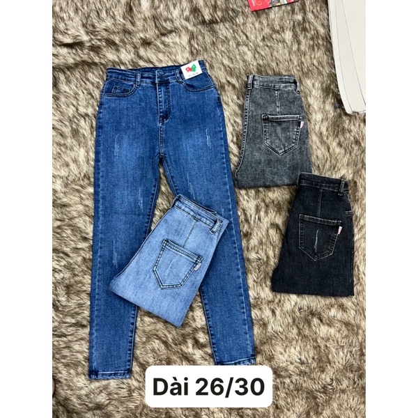QUẦN JEANS NỮ CO GIÃN