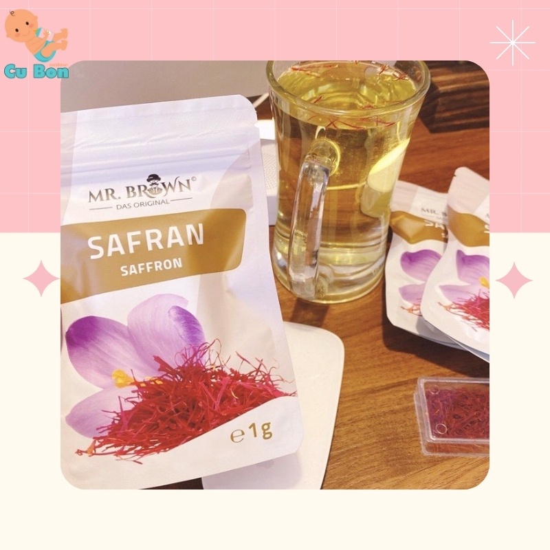 [Hàng Loại 1] Saffron Nhuỵ Hoa Nghệ Tây Loại 1 Hàng Đức Nội Địa Tiêu Chuẩn Châu Âu 1 Gram/ Túi Chất Lượng Cao