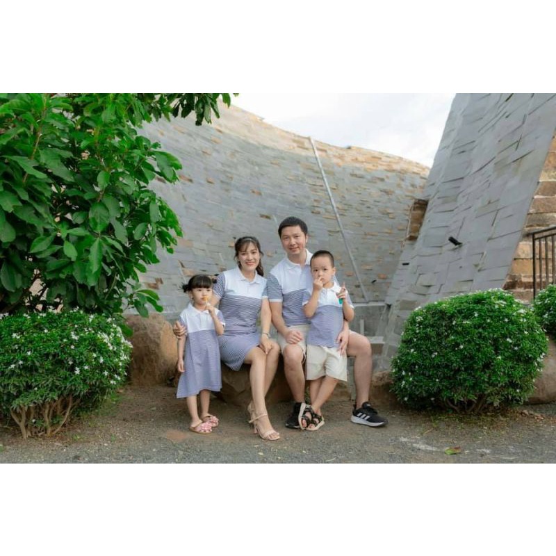 Set váy áo gia đình 3/4/5 người hàng tốt. Familystore