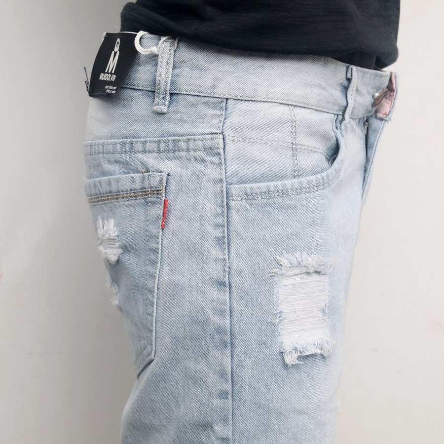 Quần short jean nam MĐ Q416 xám đậm | BigBuy360 - bigbuy360.vn