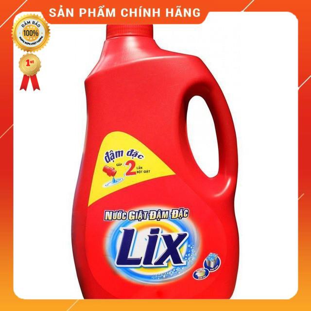 COMBO 02 CAN NƯỚC GIẶT LIX 3,6 KG TẨY RỬA 99,9%