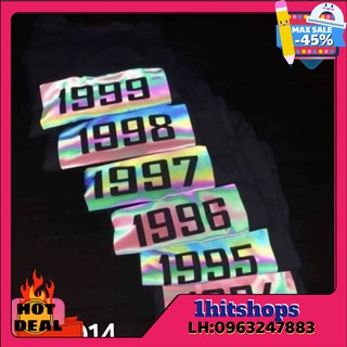 Free ship - Áo thun phản quang Năm Sinh Yêu Cầu