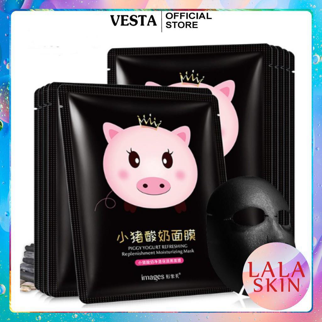 N09 Mặt Nạ Mask Sữa Chua Heo - Mặt Nạ Giấy Thải Độc Dưỡng Trắng Images