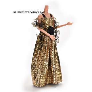 Trang phục đầm thời trang cho búp bê barbie