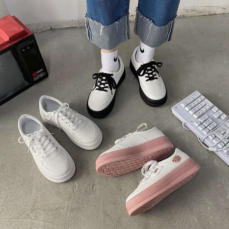 [ Mã 66CBSALE giảm 30K đơn 200K] Giày Thể Thao Hàn Quốc Đế Dày Thời Trang Cho Nữ | BigBuy360 - bigbuy360.vn