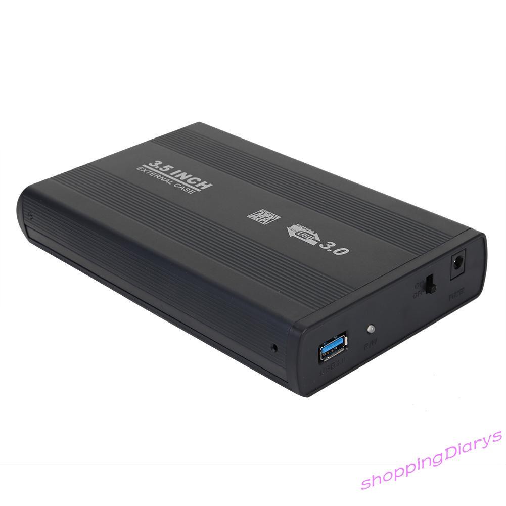 Hộp Đựng Ổ Cứng Ngoài 3.5 Inch Sata Sang Usb 3.0 | BigBuy360 - bigbuy360.vn