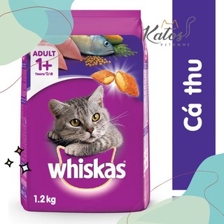 Hạt khô mèo Whiskas túi 1.2kg