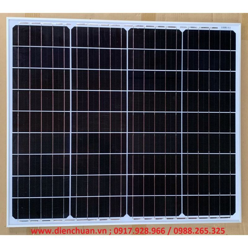 Tấm Pin Năng Lượng Mặt Trời Mono 70w 18v Bảo Hành 15 Năm