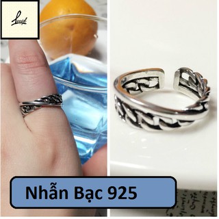 [Ảnh thật] Nhẫn Bạc 925 Sang Trọng Lucid