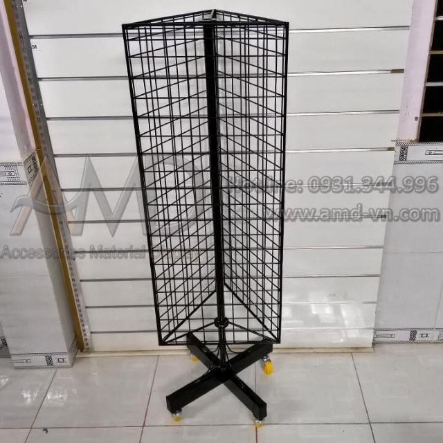 Khung lưới xoay 3 mặt