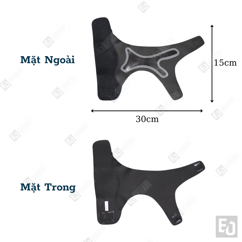 Đai Bảo Vệ Cổ Chân Cố Định Chống Trật Khớp Khi Chơi Thể Thao Siêu Mỏng ,Siêu Nhẹ Giảm Momen Xoắn - Eo.sportDZ