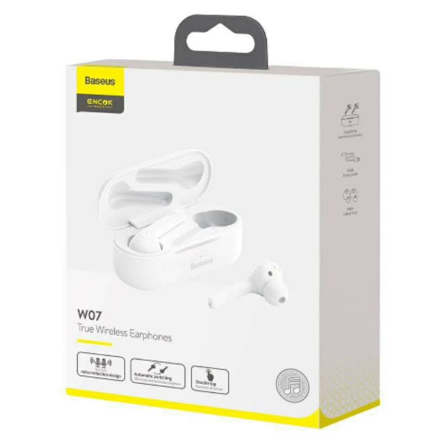 Tai nghe bluetooth Baseus Encok W07 TWS mới nhất bảo hành 3 tháng